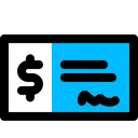 Free Cheque Demand Payment Icon