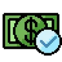 Free Dinero Lista De Verificacion Autentico Icono