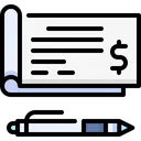 Free Cheque  Icon