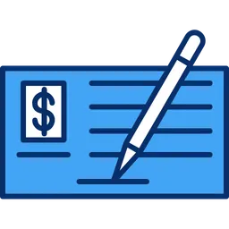 Free Cheque  Icon