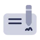 Free Cheque  Icon