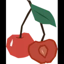 Free Cherry Fruit Healthy Icon