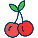 Free Red Cherry Fruit Healthy Food Icon