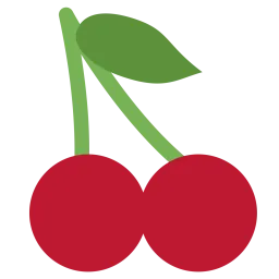 Free Cherry Emoji Icon