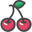 Free Cherry Fruit Vitamin Icon