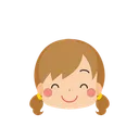 Free Chica Emoji Sonrie Alegremente Icono