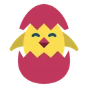 Free Chick Egg Chicken Icon