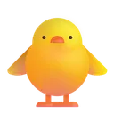 Free Baby Chick Color Icon