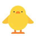 Free Baby Chick Flat Icon