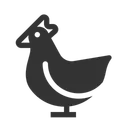 Free Chicken Bird Animal Icon