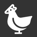 Free Chicken Bird Animal Icon