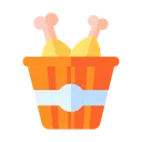 Free Chicken Bucket Symbol