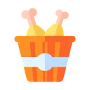 Free Chicken Bucket  Icon