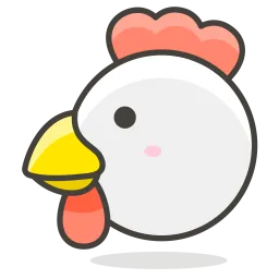 Free Chicken Emoji Icon