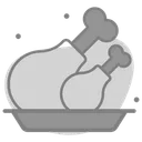 Free Chicken Leg Piece Food Icon