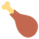 Free Chicken Poultry Leg Icon