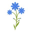 Free Wildblumen Pflanzen Garten Symbol