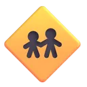 Free Crossing Color Icon
