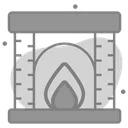 Free Chimenea Fuego Invierno Icono