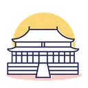 Free China traditional building  Icon