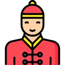 Free Chinese Man Icon