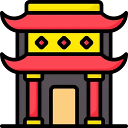 Free Chinese Temple  Icon