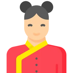 Free Chinese Woman  Icon