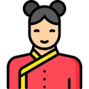 Free Chinese Woman  Icon