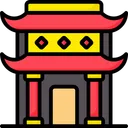 Free Chinesischer Tempel Symbol