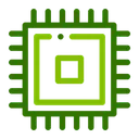 Free Chip Processor Microchip Icon