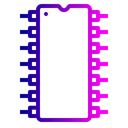 Free Computadora Chip Electronica Icono