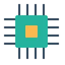 Free Chip Komponenten CPU Symbol