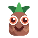 Free Chocolate Pineapple  Icon