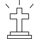 Free Christian cross  Icon
