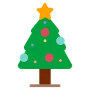 Free Christmas Christmas Tree New Year Santa Snow Celebration Icon