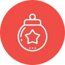 Free Ball Star Decoration Icon