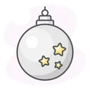 Free Xmas Ball Christmas Icon