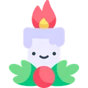 Free Christmas Candle  Icon