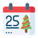 Free Christmas Day Calendar Icon