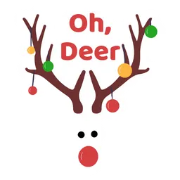 Free Christmas Deer  Icon