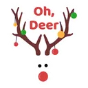 Free Christmas Deer  Icon