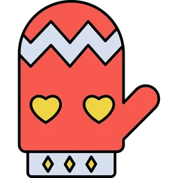 Free Christmas Gloves  Icon