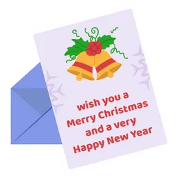 Free Christmas Greeting card  Icon
