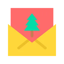 Free Christmas Invitation  Icon