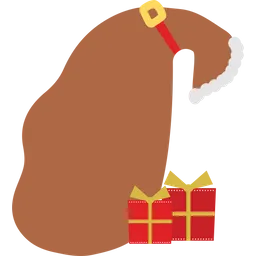 Free Christmas sack  Icon