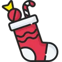 Free Christmas Socks Icon