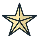 Free Star Christmas Star Christmas Ornaments Icon