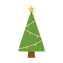 Free Christmas Tree Ornaments Lights Icon