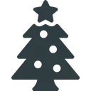 Free Christmas Tree Decoration Icon