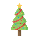 Free Christmas tree  Icon